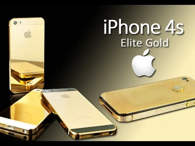 Stuart Hughes iPhone 4s Elite Gold