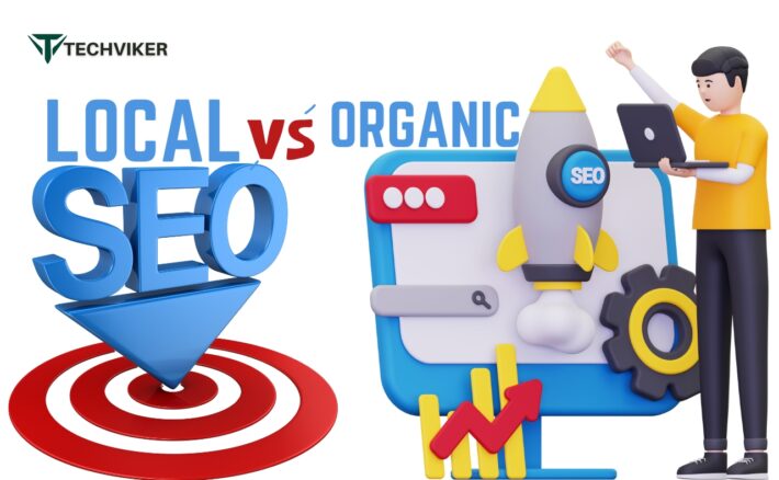 what is the difference between local and organic SEO